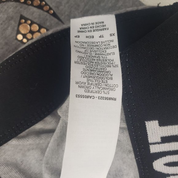 NIKE GOLD DOT LOGO GREY FULL LENGTH LEGGINGS WOMEN'S SIZE X-SMALL - Picture 9 of 10